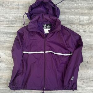 Helly Hanson  "The Waterproof Breathable" Women's Lightweight Purple Jacket Sz M